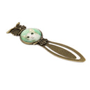 Antique Style Metal Clip Bookmark Marker Reading Gift Cute Cat