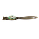 Antique Style Metal Clip Bookmark Marker Reading Gift Cute Cat