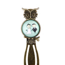 Ducument Bookmark Reading Marker Stationery Metal Paper Clip Cute Newlyweds