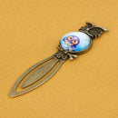 Ducument Bookmark Reading Marker Stationery Metal Paper Clip Cute Father Owl