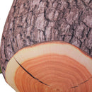 Creative Log Wood Shape Pillow Home Office Car Comfortable Cushion Decor
