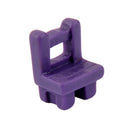 10pcs Miniature Dollhouse Purple Chair Fairy Garden Landscape Decor