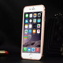 Luxury Ultra-thin Mirror Case Skin for iPhone 6s Plus Rose Gold Color