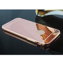 Luxury Ultra-thin Mirror Case Skin for iPhone 6s Plus Rose Gold Color
