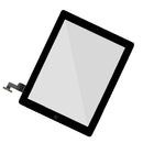 Touch Screen Digitizer Assembly w/ Home Button Adhesive for iPad 2 Black