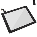 Touch Screen Digitizer Assembly w/ Home Button Adhesive for iPad 2 Black