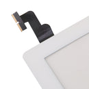 Touch Screen Digitizer Assembly w/ Home Button Adhesive for iPad 2 White