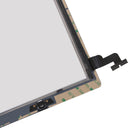 Touch Screen Digitizer Assembly w/ Home Button Adhesive for iPad 2 White