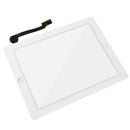 Replacement Glass Front Touch Screen Digitizer Fit for iPad 3/4 White