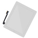 Touch Screen Digitizer Assembly Home Button Adhesive for iPad 3/4 White