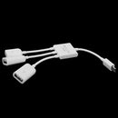 3in 1 Micro USB Power Charging OTG Hub Cable Adapter for Samsung S4 S3