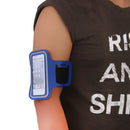 Sports Running Jogging Gym Armband Band Case Holder for iPhone 6 Plus Blue