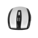 Slim 2.4GHz Wireless Optical Mouse Cordless Mice USB 2.0 Receiver For Laptop Silver