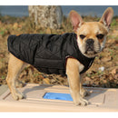 Pet Dog Waterproof Reversible Plaid Jacket Coat Winter Clothes Red XL