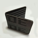 Car Racing Bride Wallet Credit and Business cards Holder Pocket Black Gray