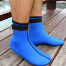 3mm Neoprene Diving Scuba Swimming Socks Boots Blue L