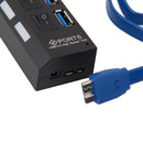 USB 3.0 4 HUB Box Splitter Expansion Switch for Desktop PC Laptop