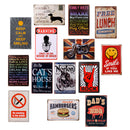 20x30cm Vintage Metal Tin Sign Plaque Wall Art Poster Cafe Bar Pub Words