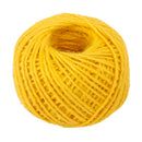 Strong Durable 50M Gift Wrapping Decoration Rope Ribbon Twine Rope Cord String Ball Craft Scrapbooking DIY Yellow