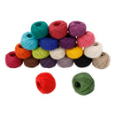 Strong Durable 50M Gift Wrapping Decoration Rope Ribbon Twine Rope Cord String Ball Craft Scrapbooking DIY Yellow