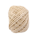 Strong Durable 50M Gift Wrapping Decoration Rope Ribbon Twine Rope Cord String Ball Craft Scrapbooking DIY White