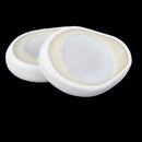 White Ear Pads Cushions for Monster Diamond Tears Edge Headphones Headset