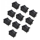 Car Auto Boat Round Rocker 2Pin ON OFF Toggle SPST Switch Snap in Pack of 10