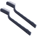 6 Pieces Mini Stainless Steel Wire Brush Set for Cleaning Welding Slag and