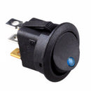 8PCS LED Dot Light 12V Car Auto Boat Round Rocker ON/OFF TOGGLE SPST SWITCH I7R1
