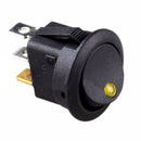 8PCS LED Dot Light 12V Car Auto Boat Round Rocker ON/OFF TOGGLE SPST SWITCH I7R1