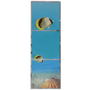 Underwater World Oil-proof Removable Wall Stickers Art Mural for Kitchen De E5O3