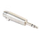 5Pcs XLR 3Pin Female to 6.35mm 1/4 Stereo Jack Male Plug Audio Cord Mic Ada