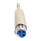 5Pcs XLR 3Pin Female to 6.35mm 1/4 Stereo Jack Male Plug Audio Cord Mic Ada