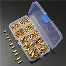 Suleve M3BH1 300Pcs M3 Male-Female Brass Hex Column Standoff Support Spacer Pillar For PCB Board