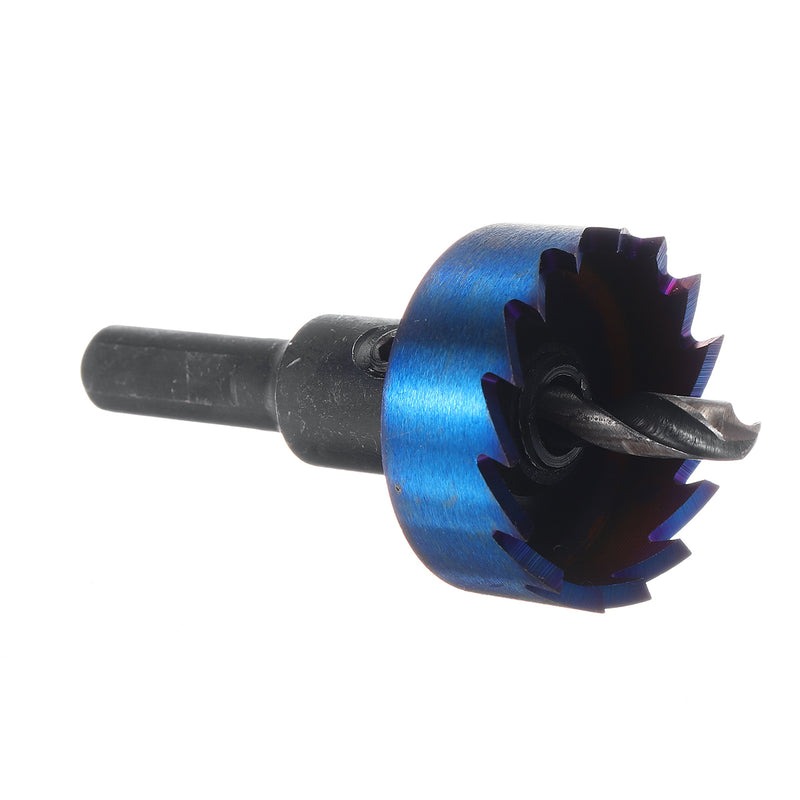 5pcs 16-30mm HSS Blue Nano Coating Tooth Hole Saw Cutter Drill Bit Set for Metal Sheet