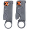 2x New Coaxial Cable Stripper Coax Stripping Tool RG59 RG58 RG6 X6Q6