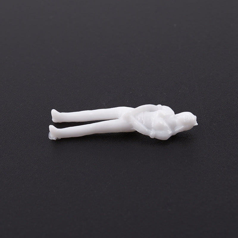 100PCS Figures 1: 75 Scaled Models Train Building People for Layout C6H5