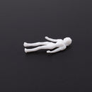 100PCS Figures 1: 75 Scaled Models Train Building People for Layout C6H5