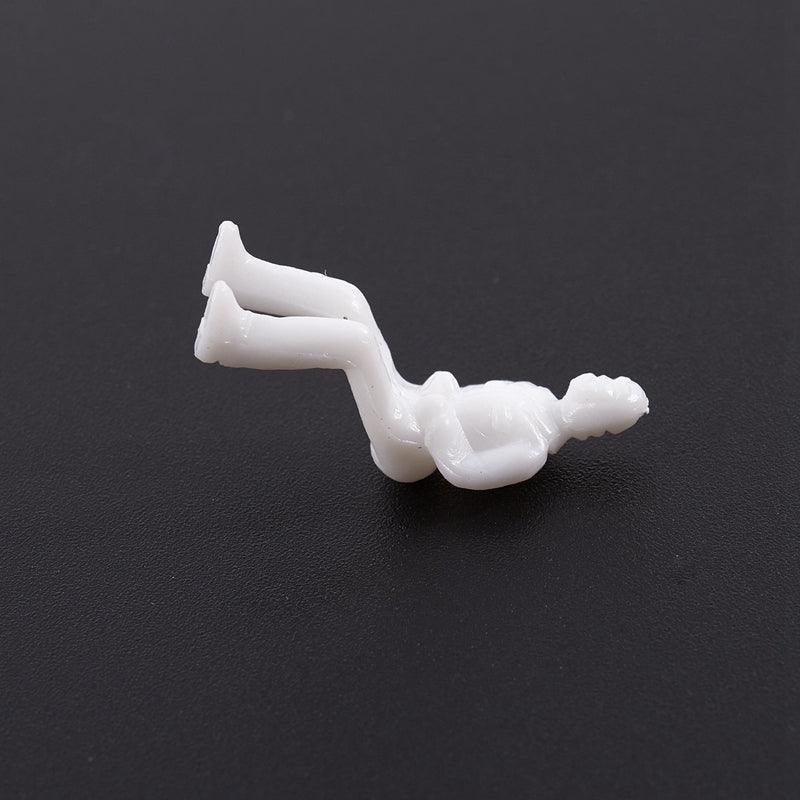 100PCS Figures 1: 75 Scaled Models Train Building People for Layout C6H5