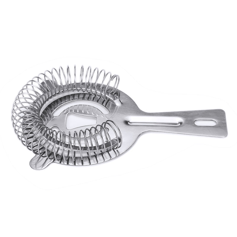 5pcs Cocktail Shaker Set Jigger Mixing Spoon Tong Barware Bartender Tools w/Wood Storage Stand Bars Mixed Drinks