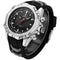WEIDE 6406 Dual Display Digital Watch Calendar Alarm Luminous Watch Silver Case Men Sport Watch