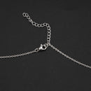 Aromatherapy Essential Oil Diffuser Necklace Stainless Steel Locket Pendant F7K3