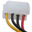 6X New for IDE/Molex 4-Pin Male To Serial ATA SATA 15-Pin Female Power Adap W2U8