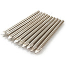 10PCS Spear Point Head Ceramic Marble Tile Glass Drill Bit 6MM Round Shank  N2A2