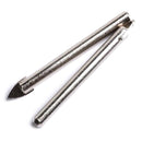 10PCS Spear Point Head Ceramic Marble Tile Glass Drill Bit 6MM Round Shank  L5Z2