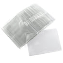 25 Badge Holder ID Badge ID Card Plastic Lid Pocket Holder Protector Card I W2L2