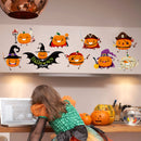 Miico SK6073 Be Happy Halloween Wall Sticker Cartoon Sticker Toy Sticker For Kids Room Decoration
