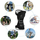 Knee Booster Spring Joint Support Knee Brace Powerful Rebounds Spring Force for Knee Osteoarthritis Climbing Squat Mountaineering Exercising Leg Support