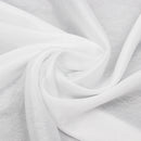 White Sheer Silk Drapes Panels Hanging Curtains Backdrop Home Wedding Party Decor