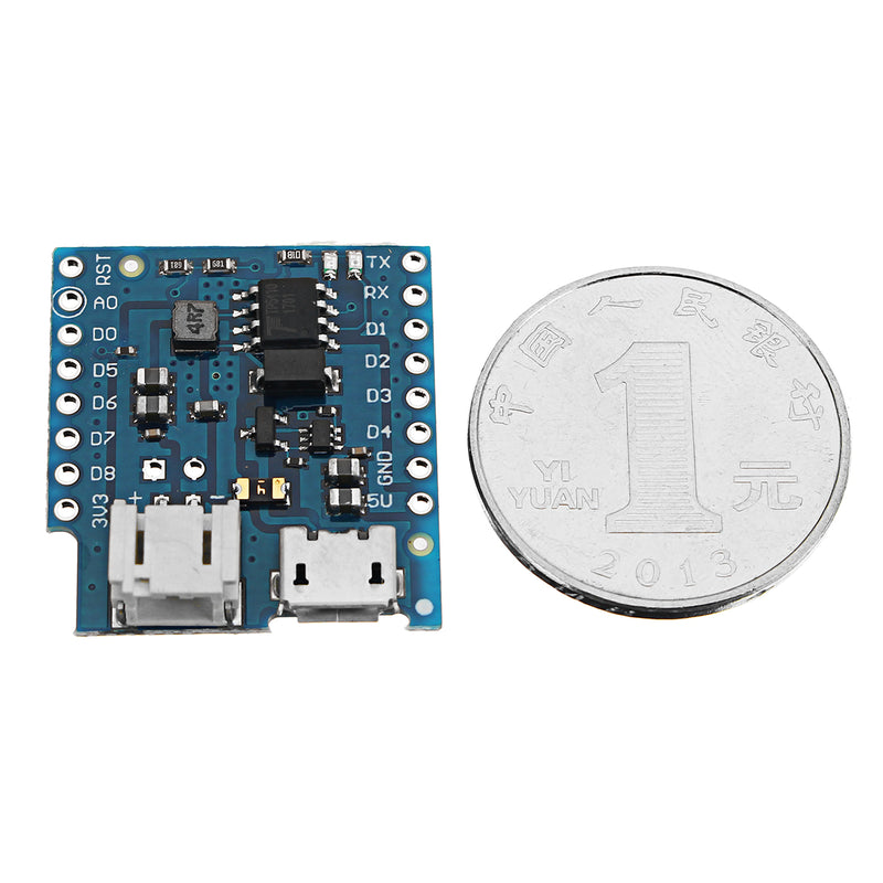 5pcs Wemos Battery Shield V1.2.0 For Wemos D1 Mini Single Lithium Battery Charging & Boost Module